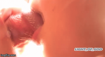 Close-up Of A Very Sensual And Wet Blowjob